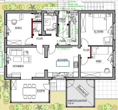 Foto - 4 Zimmer Wohnung - 1.200,00&nbsp;EUR Kaltmiete, ca.&nbsp; 110,00&nbsp;m&sup2;