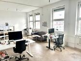 Foto - Arbeitsplatz im hellen Neuköllner Studio – Coworking