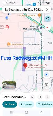 Foto - Apartment möbliert Zeitwohnen unbefristet MHH Kleefeld TiHo Meckl