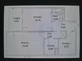 Foto - 3 Zimmer Etagenwohnung zur Miete in Bensheim
