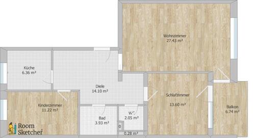 Foto - Etagenwohnung zur Miete in Minden