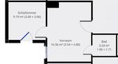 Foto - 1 Zimmer Erdgeschoßwohnung zur Miete in Eichstätt