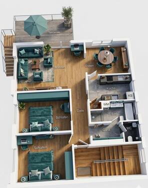 Foto - 13 Zimmer Mehrfamilienhaus, Wohnhaus in Biberach an der Riß