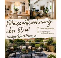 Individuelle, ruhige Maisonette-Wohnung mit riesiger Terrasse - Taufkirchen