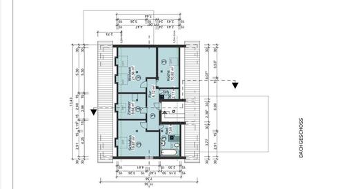 Foto - Dachgeschosswohnung 74 qm 4 Zimmer PROVISIONSFREI