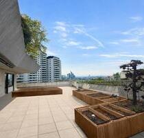 Exklusive 3-Zimmer Terrassen-Wohnung mit 160 qm-Dachterrasse in S - Frankfurt am Main Sachsenhausen Süd
