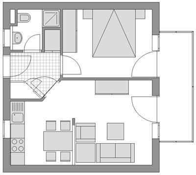 Foto - 2 Zimmer Etagenwohnung zum Kaufen in Viechtach