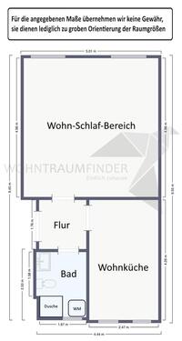 Foto - 1 Zimmer Etagenwohnung zur Miete in Chemnitz