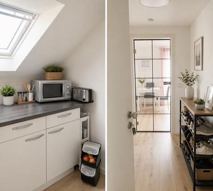 Foto - Klimatisierte Dachgeschosswohnung mit Balkon und Einbauküche