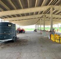 Viel Platz! 2.800 m² Hallenfläche + 5 ha Land bei Greifswald