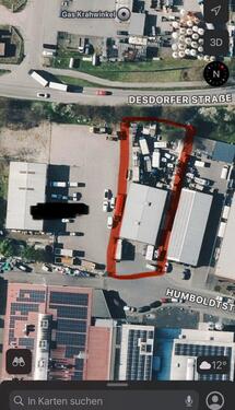 Foto - Halle mit LKW Grube und Sozialräume Büros