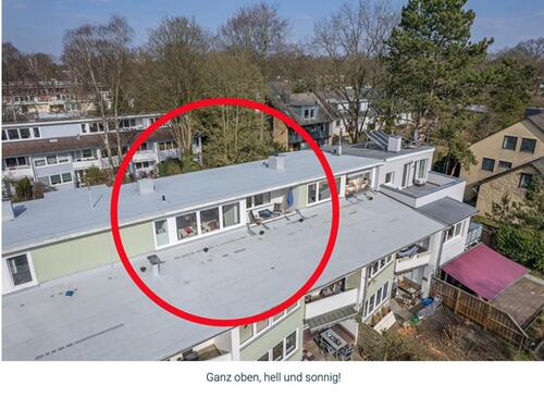 Foto - Zwischenmiete Möbliert HH RISSEN Wedel 2 Zi KDB Balkon 53m 1Jah