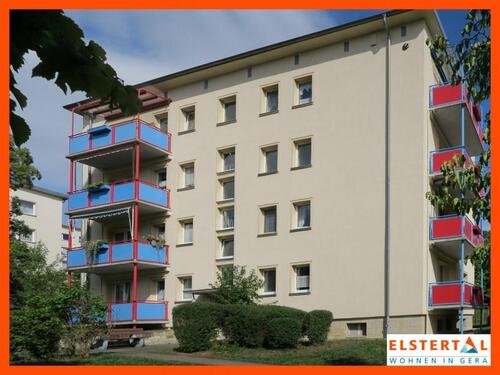 Foto - 2-Raum-Wohnung im Grünen ruhige Lage Balkon Küche und Bad mit Fenster!