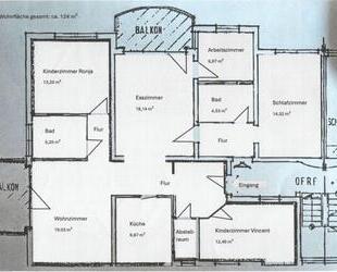 Eigentumswohnung 124 m² mit 2 Balkonen, Garage, Wallbox u.v.m. - Tanna