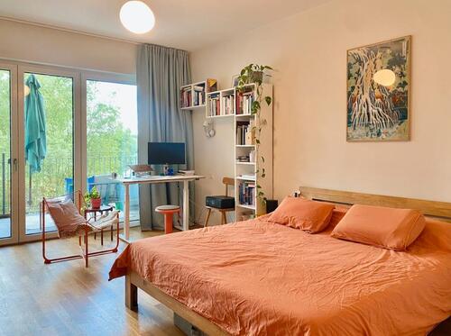 Foto - Premium WG Zimmer mit Balkon & eigenem Bad am Gleisdreieck