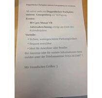 Garage Doppeldecker - 80,00&nbsp;EUR Miete, in Reutlingen (PLZ: 72764)