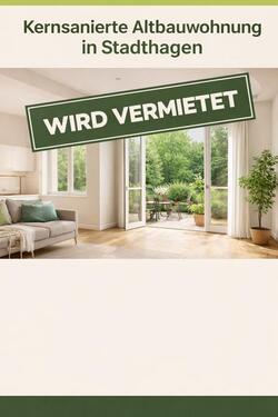 Foto - Kernsanierte Wohnung in Stadthagen zu vermieten OG4 ZiBadKÜ