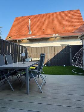 Foto - Charmante 3,5-Zimmer-Maisonette-Wohnung mit Garten und Garage