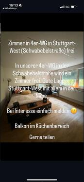 Foto - WG Zimmer Stuttgart Schwabebelstrasse
