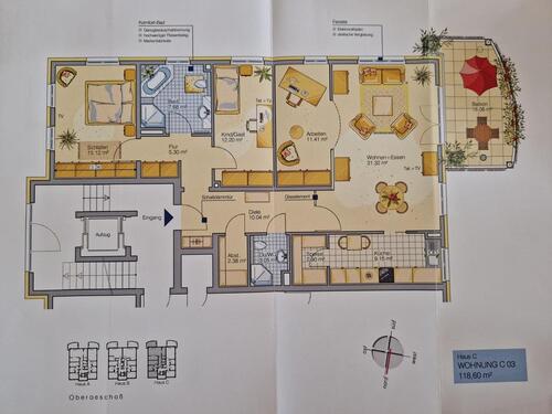 Foto - Etagenwohnung zur Miete in Freinsheim