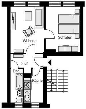 Foto - 2 Zimmer Etagenwohnung zum Kaufen in Regis-Breitingen