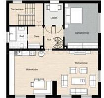 moderne 3 - Zimmer Maisonette Wohnung - Senden