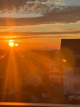 Foto - 4-Zimmer-Terrassen Wohnung mit Skylineblick & Garten in Kronberg