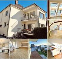 Hochwertig sanierte 4-Zimmer-Maisonette | 110 m² | 2 Bäder | Balkon | ruhige Lage an den Mainwiesen - Mühlheim am Main