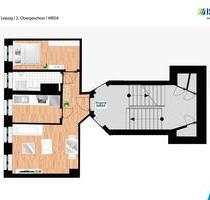 Sanierte 2-Raumwohnung im Herzen von Leipzig