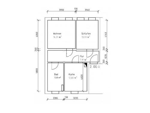 Foto - Etagenwohnung in Leipzig zur Miete