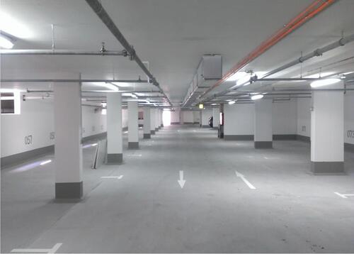 Foto - Tiefgaragenstellplatz in der Nähe des Darmstädter Hauptbahnhofs