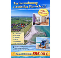 Ostern Ostsee Schönberger Strand mit Terrasse 04.04. - 11.04.2026 - Schönberg (Holstein)