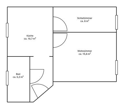 Foto - 2-Zi-Wohnung in Bad Kleinen *frisch renoviert*