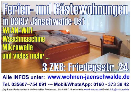 Foto - 2ZKB Ferienwohnung zw. Cottbus und Guben - naturnahe Lage (in Brandenburg) ab 39 € pro Nacht