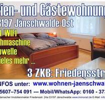 2ZKB Ferienwohnung zw. Cottbus und Guben - naturnahe Lage (in Brandenburg) ab 39 € pro Nacht - Jänschwalde Kolonie