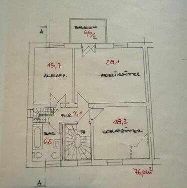 Foto - Etagenwohnung zur Miete in Mannheim
