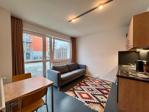 Foto - 2-Zimmer-Apartment mit Terrasse in Bilk Untermiete - möbiliert