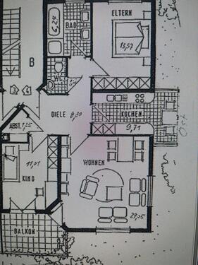 Foto - 3 Zimmer Etagenwohnung zur Miete in Laichingen