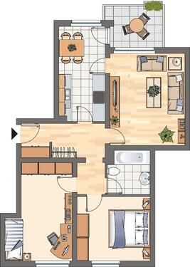 Foto - Etagenwohnung zur Miete in Kamen