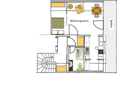 Foto - 1 Zimmer Dachgeschoßwohnung in München
