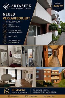 Foto - 4-Zimmer-Wohnung mit 2 Balkonen & Garage 122 m² Neubeckum