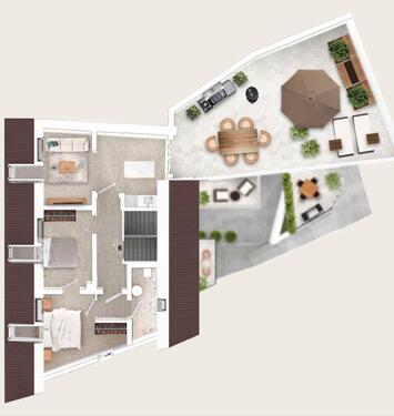 Foto - 3 Zimmer Etagenwohnung zur Miete in Bad Schwalbach