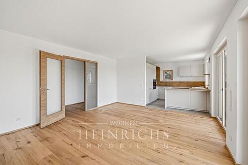 Foto - Neubau-Charme im Erdgeschoss - hochwertige 3-Zimmerwohnung mit Terrasse und Garten