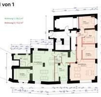 Erstbezug - Wohnung 3-Raumwohnung 3-Zimmer-Wohnung - Lößnitz