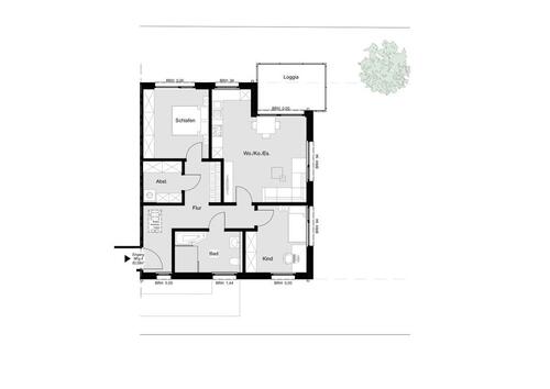 Foto - Etagenwohnung zur Miete in Hörstel