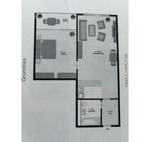2 Zimmer Wohnung ab 01.10. mit schönem Blick auf Taunus - Fernwald