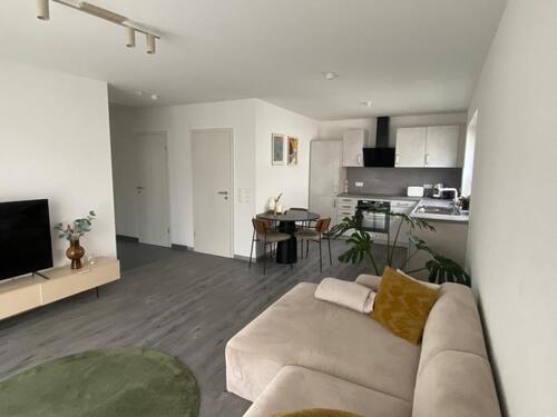 Foto - Mietwohnung (Neubau) mit 3 Zimmern und TerrasseGartennutzung