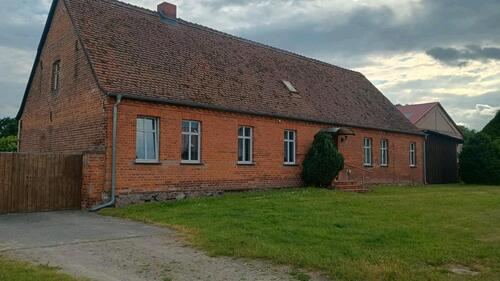 Foto - Landhaus, Doppelhaus, Wald, Wiese