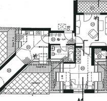 Hübsche 23 Raum Dachgeschosswohnung, Balkon, Einbauküche - Zwickau