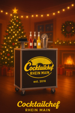 Foto - Cocktailbar mieten, mobile Bar Frankfurt, Weihnachtsfeier Idee